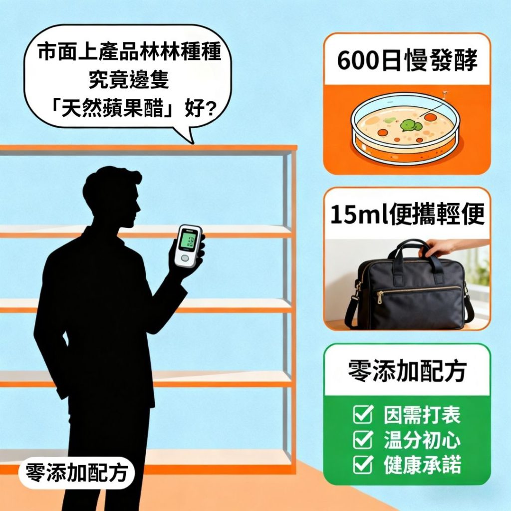 蘋果醋選對才養生 ! Tastaz 天然蘋果醋含醋母,600 天慢發酵解鎖健康日常 ! 8 109